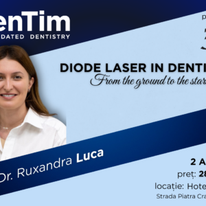 DIODE LASERS IN DENTISTRY: FROM THE GROUND TO THE STARS Ș.L. Dr. Ruxandra Luca Ș.L. Dr. Daliana Bojoga Asist. Univ. Dr. Roxana Munteanu