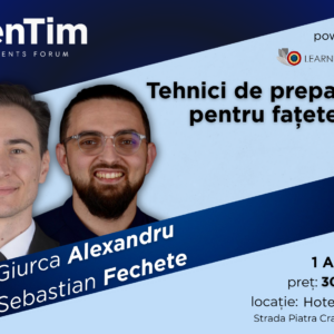Tehnici de preparare pentru fațete Dr. Giurca Alexandru și Dr. Sebastian Fechete